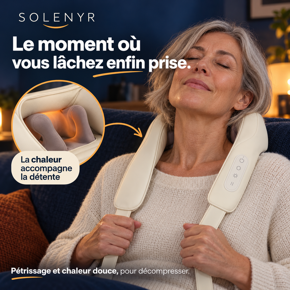 Solenyr — Masseur nuque & épaules