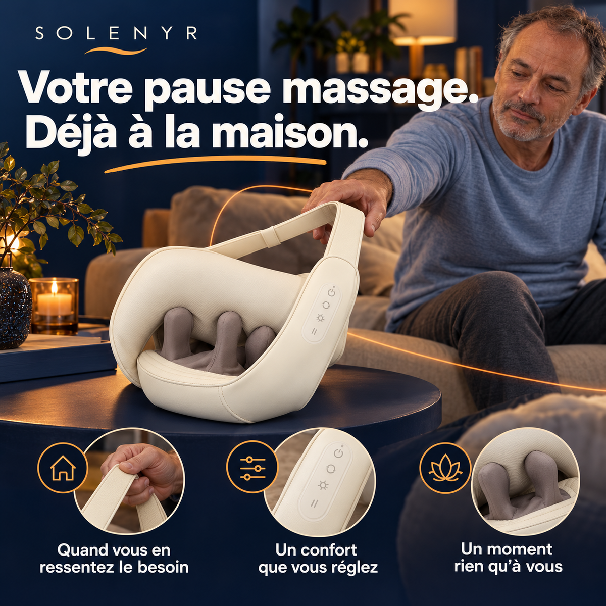 Solenyr — Masseur nuque & épaules